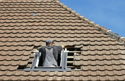 Pose de velux - Wissant